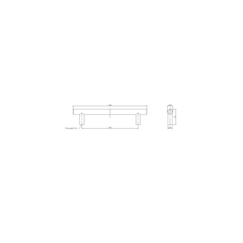 Richelieu BP205128900: 128mm cc Roosevelt Round Bar Cabinet Pull - Matte Black Richelieu BP205128900: 128mm cc Roosevelt Round Bar Cabinet Pull - Matte Black