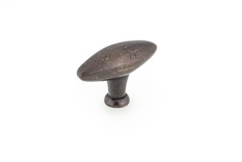 Richelieu 65655821147: 2-1/4" Traditional Oval Cabinet Knob - Durham Bronze