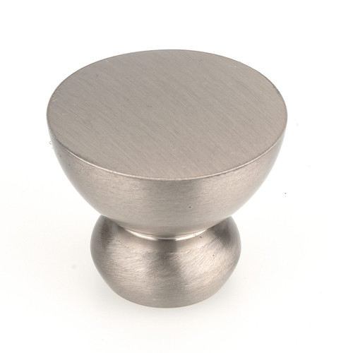 Richelieu 798632195: 1-1/4" Contemporary Cabinet Knob - Brushed Nickel