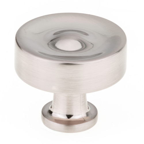 Richelieu BP885535195: 1-3/8" Arezzo Cabinet Knob - Brushed Nickel Richelieu BP885535195: 1-3/8" Arezzo Cabinet Knob - Brushed Nickel