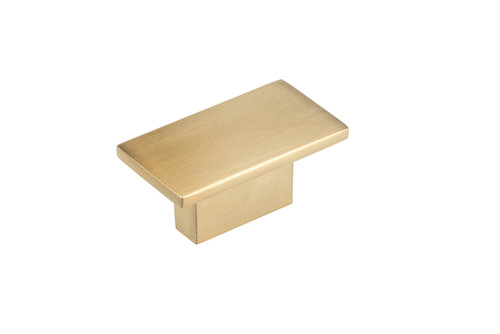 Richelieu BP8102116CHBRZ: 1-9/16" Flemingdon Rectangular Cabinet Knob - Champagne Bronze Richelieu BP8102116CHBRZ: 1-9/16" Flemingdon Rectangular Cabinet Knob - Champagne Bronze