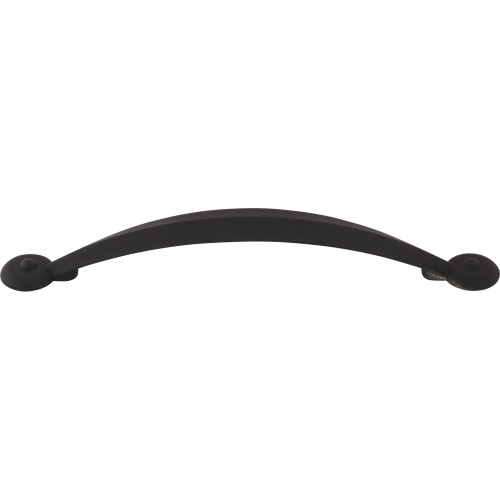 Top Knobs M1679: 5-1/16" cc Dakota Angle Cabinet Pull - Flat Black