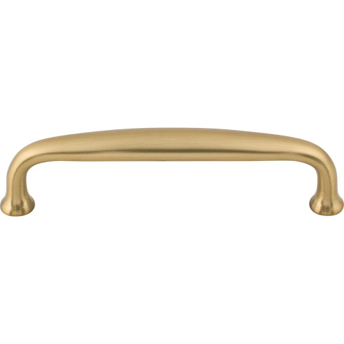 Top Knobs M2117: 4" cc Charlotte D-Handle Cabinet Pull - Honey Bronze
