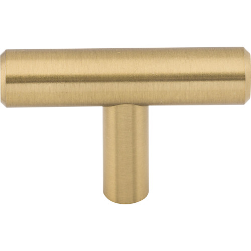 Top Knobs M2418: 2" Hopewell T-Bar Cabinet Knob - Honey Bronze