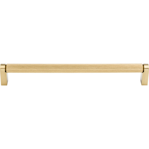 Top Knobs M2604: 8-13/16" cc Amwell Round Bar Cabinet Pull - Honey Bronze