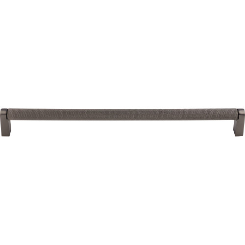 Top Knobs M2623: 30-1/4" cc Amwell Round Bar Cabinet Pull - Ash Gray