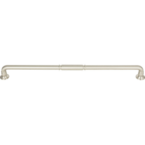 Top Knobs TK1007BSN: 12" cc Kent D-Handle Cabinet Pull - Brushed Satin Nickel