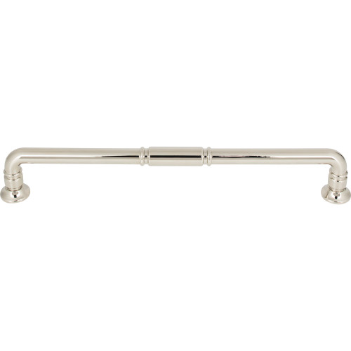Top Knobs TK1008PN: 12" cc Kent D-Handle Appliance Pull - Polished Nickel