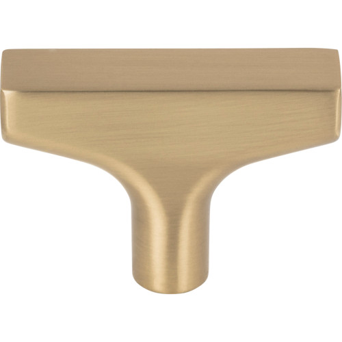 Top Knobs TK1010HB: 2" Riverside T-Bar Cabinet Knob - Honey Bronze