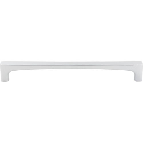Top Knobs TK1018PC: 12" cc Riverside Square Bar Appliance Pull - Polished Chrome