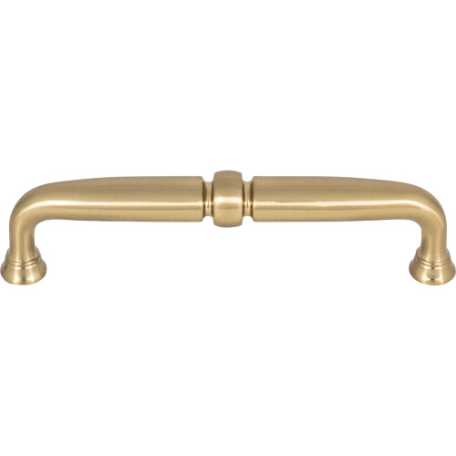 Top Knobs TK1022HB: 5-1/16" cc Henderson D-Handle Cabinet Pull - Honey Bronze