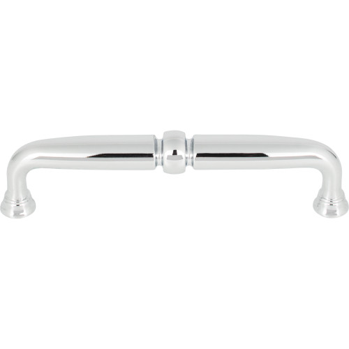Top Knobs TK1022PC: 5-1/16" cc Henderson D-Handle Cabinet Pull - Polished Chrome