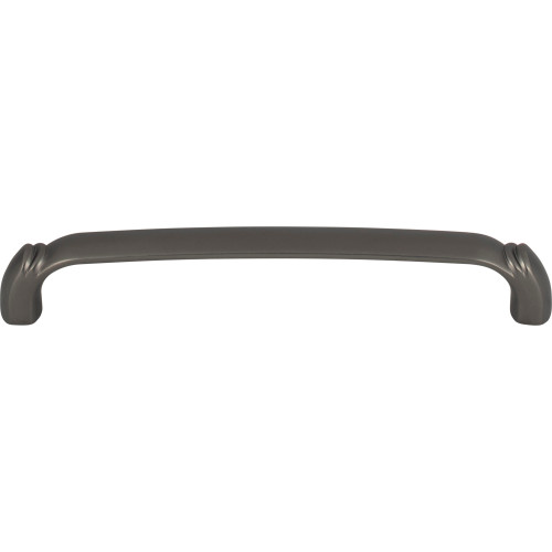 Top Knobs TK1033AG: 6-5/16" cc Pomander D-Handle Cabinet Pull - Ash Gray
