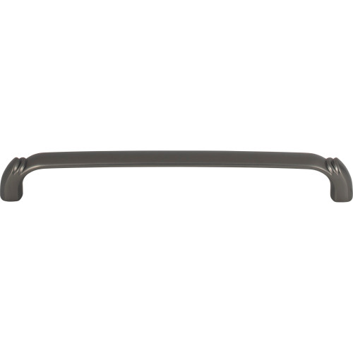 Top Knobs TK1034AG: 7-9/16" cc Pomander D-Handle Cabinet Pull - Ash Gray