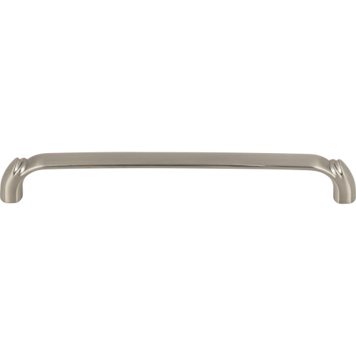 Top Knobs TK1034BSN: 7-9/16" cc Pomander D-Handle Cabinet Pull - Brushed Satin Nickel