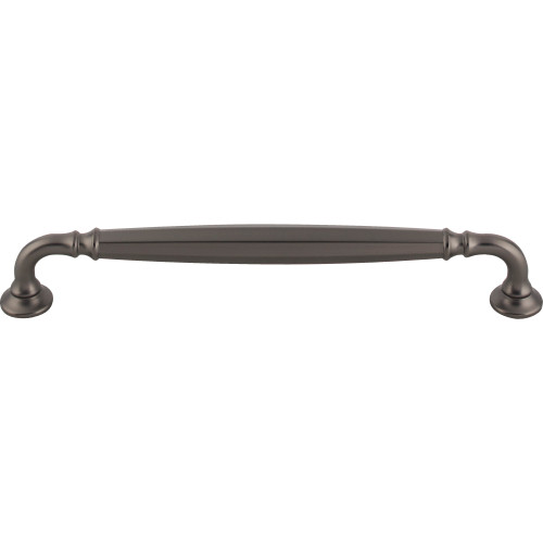 Top Knobs TK1054AG: 7-9/16" cc Barrow D-Handle Cabinet Pull - Ash Gray