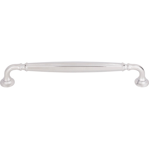 Top Knobs TK1054PC: 7-9/16" cc Barrow D-Handle Cabinet Pull - Polished Chrome