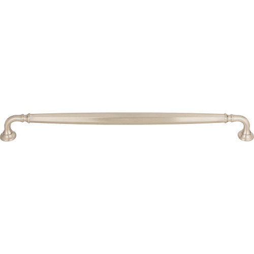 Top Knobs TK1056BSN: 12" cc Barrow D-Handle Cabinet Pull - Brushed Satin Nickel