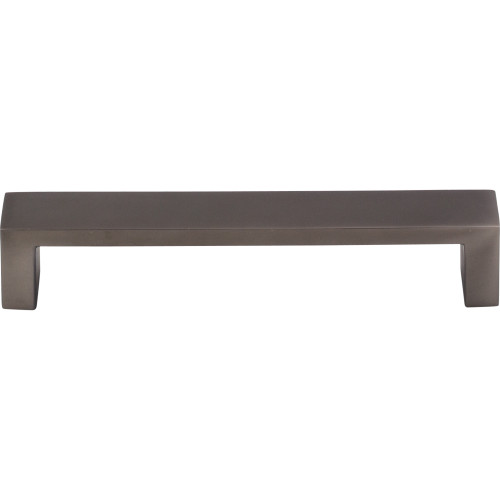 Top Knobs TK251AG: 5" cc Modern Metro Flat Bar Cabinet Pull - Ash Gray