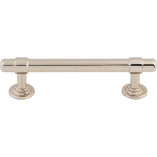 Top Knobs TK3001PN: 3-3/4" cc Ellis Bit Cabinet Pull - Polished Nickel