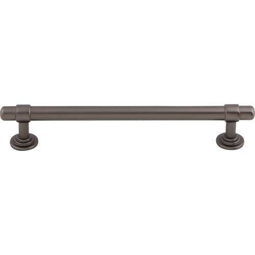 Top Knobs TK3003AG: 6-5/16" cc Ellis Bit Cabinet Pull - Ash Gray