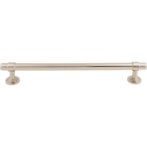 Top Knobs TK3007PN: 12" cc Ellis Bit Cabinet Pull - Polished Nickel