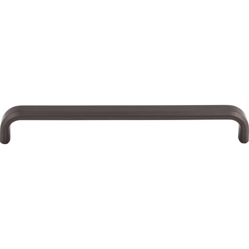 Top Knobs TK3014AG: 7-9/16" cc Telfair D-Handle Cabinet Pull - Ash Gray