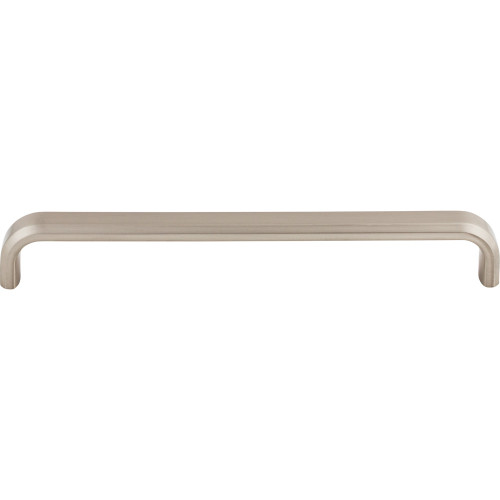 Top Knobs TK3014BSN: 7-9/16" cc Telfair D-Handle Cabinet Pull - Brushed Satin Nickel