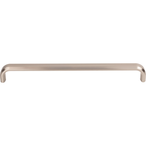 Top Knobs TK3015BSN: 8-13/16" cc Telfair D-Handle Cabinet Pull - Brushed Satin Nickel