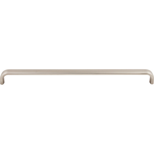 Top Knobs TK3016BSN: 12" cc Telfair D-Handle Cabinet Pull - Brushed Satin Nickel