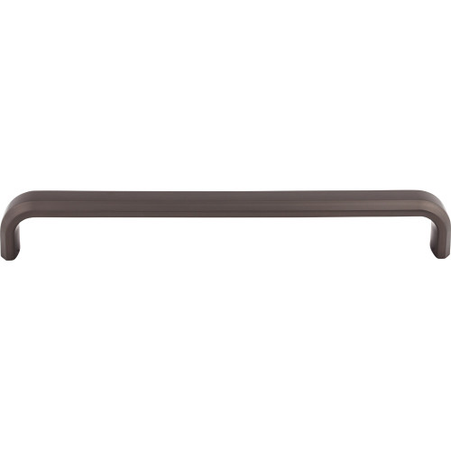 Top Knobs TK3017AG: 12" cc Telfair D-Handle Cabinet Pull - Ash Gray