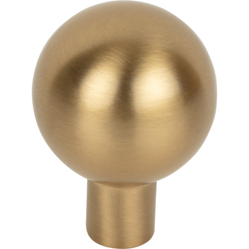 Top Knobs TK761HB: 1" Brookline Sphere Cabinet Knob - Honey Bronze