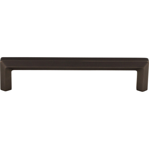 Top Knobs TK794AG: 5-1/16" cc Lydia Bar Cabinet Pull - Ash Gray
