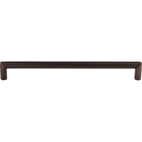 Top Knobs TK796AG: 9" cc Lydia Bar Cabinet Pull - Ash Gray