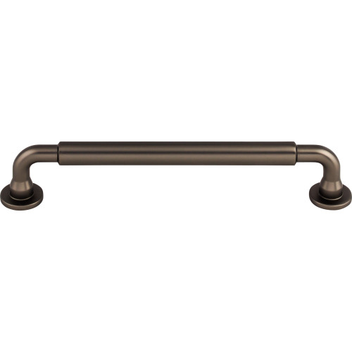 Top Knobs TK824AG: 6-5/16" cc Lily D-Handle Cabinet Pull - Ash Gray