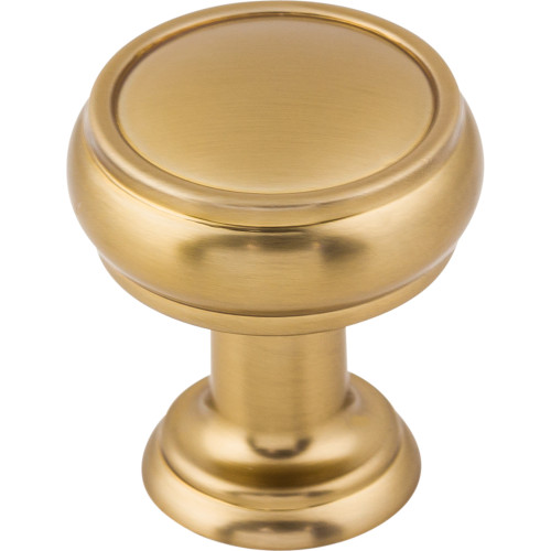 Top Knobs TK830HB: 1" Eden Round Cabinet Knob - Honey Bronze