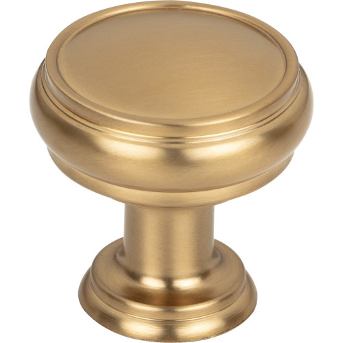 Top Knobs TK831HB: 1-3/16" Eden Round Cabinet Knob - Honey Bronze