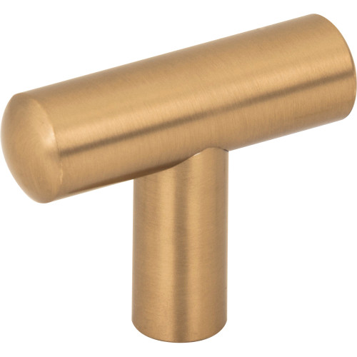 Jeffrey Alexander 48SBZ: 1-7/8" Key West T-Bar Cabinet Knob - Satin Bronze