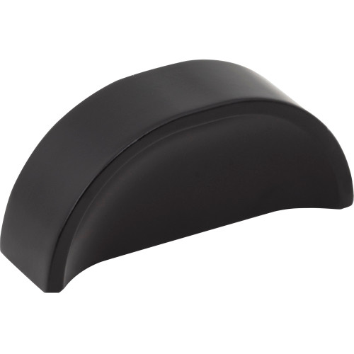 Jeffrey Alexander 484-32MB: 32mm Elara Tab Cabinet Knob - Matte Black