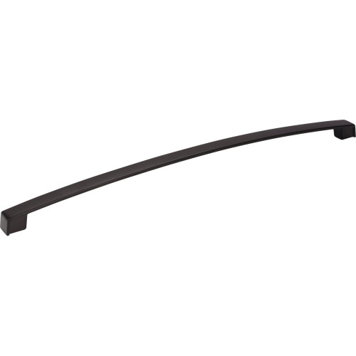 Jeffrey Alexander 549-320MB: 320mm cc Merrick Arch Bar Cabinet Pull - Matte Black