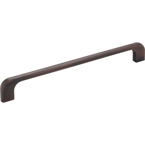 Jeffrey Alexander 264-192DBAC: 192mm cc Alvar Round Bar Cabinet Pull - Brushed Oil Rubbed Bronze