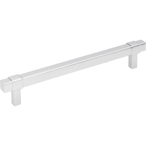 Jeffrey Alexander 293-160PC: 160mm cc Zane Bit Pull Cabinet Pull - Polished Chrome