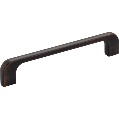 Jeffrey Alexander 264-128DBAC: 128mm cc Alvar Round Bar Cabinet Pull - Brushed Oil Rubbed Bronze