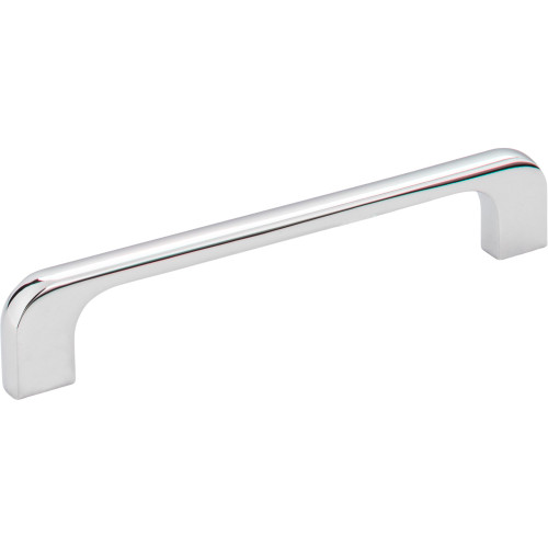 Jeffrey Alexander 264-128PC: 128mm cc Alvar Round Bar Cabinet Pull - Polished Chrome
