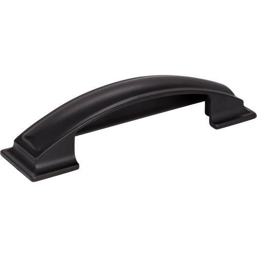 Jeffrey Alexander 436-96MB: 96mm cc Annadale Cup Cabinet Pull - Matte Black