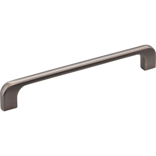 Jeffrey Alexander 264-160BNBDL: 160mm cc Alvar Round Bar Cabinet Pull - Brushed Pewter