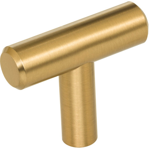 Elements 40SBZ: 1-9/16" Naples T-Bar Cabinet Knob - Satin Bronze