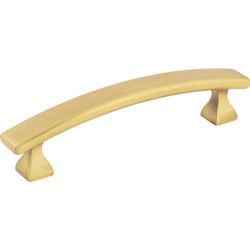 Elements 449-96BG: 96 mm cc Hadly Arch Bar Cabinet Pull - Brushed Gold