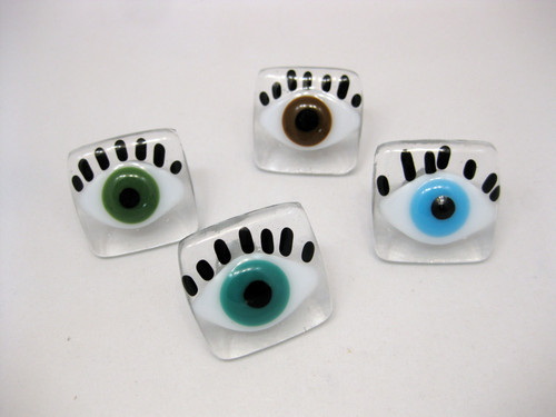 Grace White LK-BL: Lookers-BL Cabinet Knob - Blue