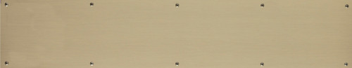 Brass Accents  30 x 8" Kick Plate (screw mount) - Antique Brass